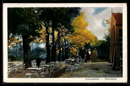 AK Travemünde, Cafe & Restaurant Seetempel, Inh. Karl Schickedanz