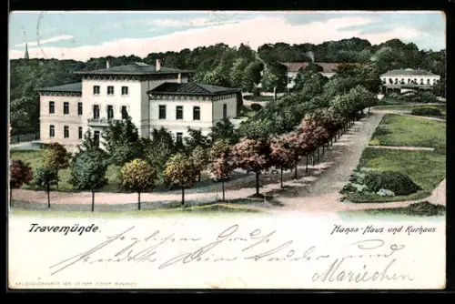 AK Travemünde, Hansa Haus und Kurhaus