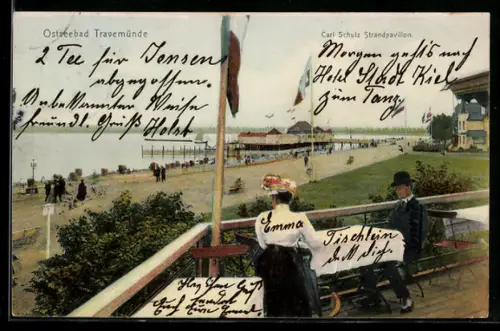 AK Travemünde, Carl Schulz Strandpavillon