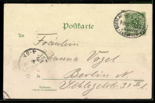 Lithographie Görlitz, Viaduct, Rathaustreppe