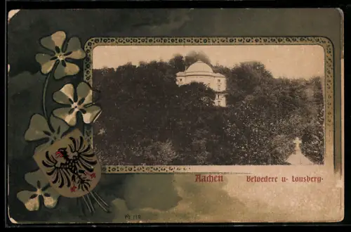 AK Aachen, Belvedere u. Lousberg