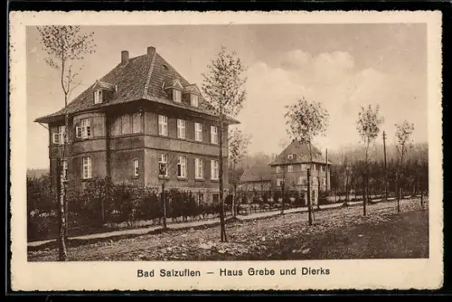 AK Bad Salzuflen, Hotel Haus Grebe und Dierks
