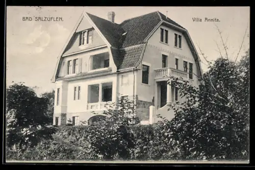 AK Bad Salzuflen, Ansicht vom Hotel Villa Annita