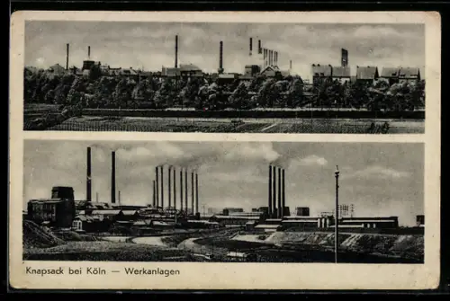 AK Knapsack, Ansichten der Werkanlagen