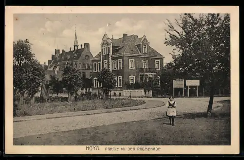 AK Hoya, Partie an der Promenade
