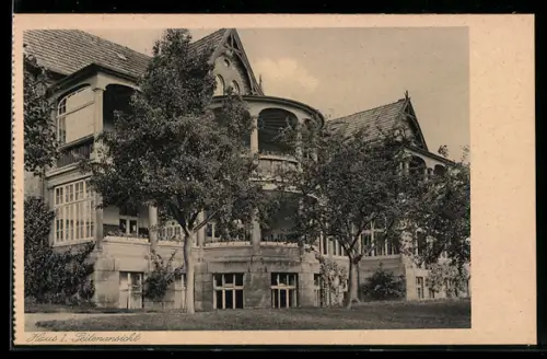 AK Bad Salzuflen, Christl. Erholungsheim Sophienhaus, Haus I, Seitenansicht