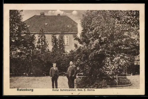 AK Ratzeburg, Hotel Schützenhof von E. Dohrs