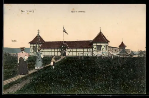 AK Ratzeburg, Weg zur Bade-Anstalt