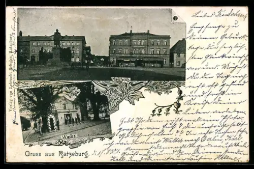 AK Ratzeburg, Marktplatz, Wache