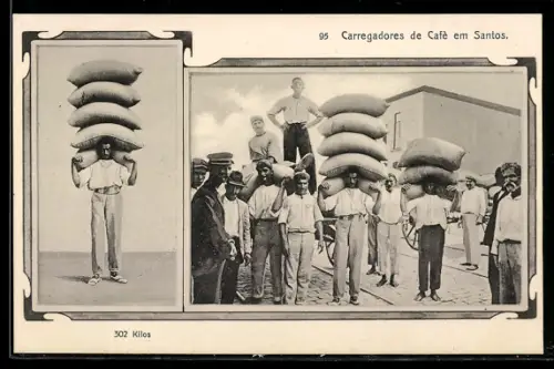AK Santos, Carregadores de Cafè em Santos