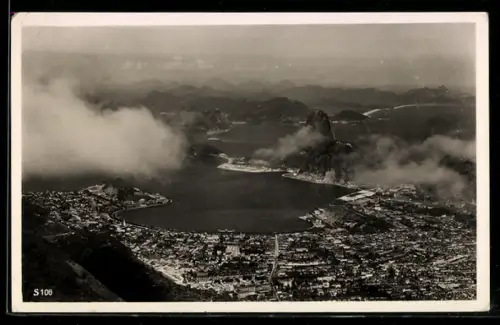 AK Rio de Janeiro, Ausblick vom Corcovado
