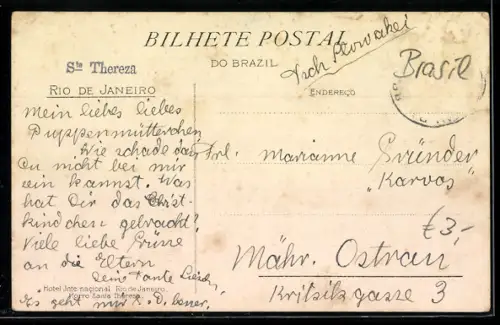 AK Rio de Janeiro, Ste Thereza, Hotel Internacional