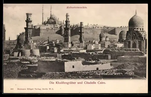AK Cairo, Kalifengräber und Citadelle