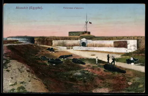 AK Aboukir, Forteresse d`aboukir, Festungsanlage