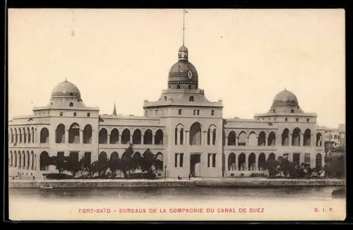AK Port-Said, Bureaux de la Compagnie du Canal de Suez