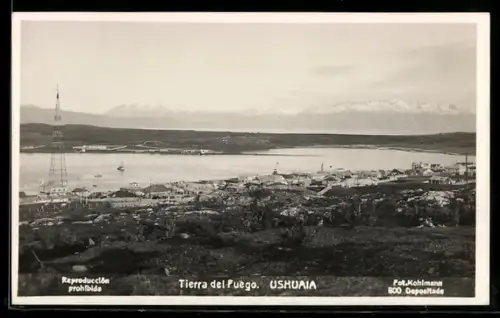 AK Ushuaia, Tierra del Fuego, Vista General