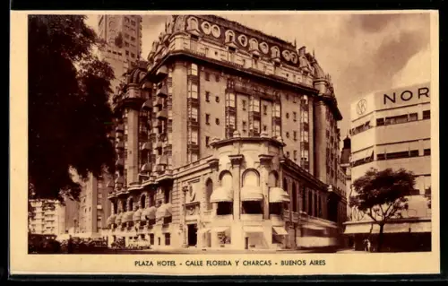 AK Buenos Aires, Plaza Hotel, Calle Florida y Charcas