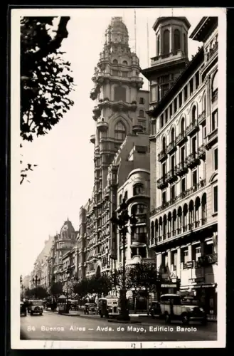 AK Buenos Aires, Avenida de Mayo, Edificio Barolo