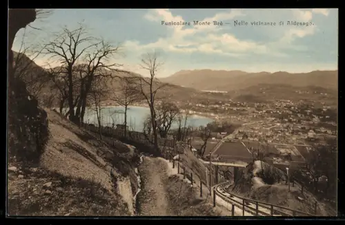 AK Brè-Aldesago, Funicolare Monte Brè, Bergbahn