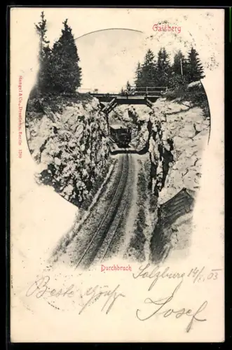 AK Gaisberg, Durchbruch für die Bergbahn