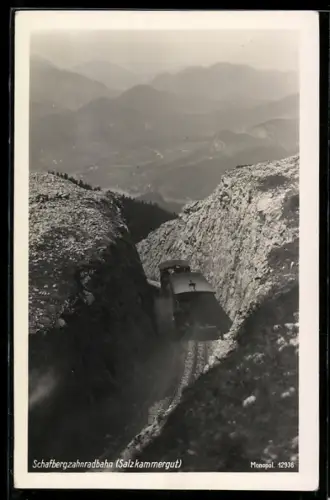 AK Salzkammergut, Schafbergzahnradbahn, Bergbahn