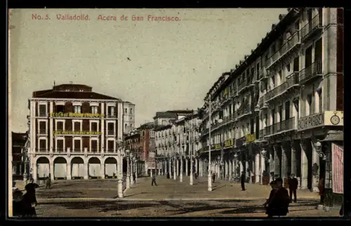 AK Valladolid, Acera de San Francisco