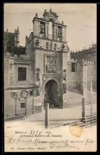 AK Sevilla, Catedral, Puerta del Perdón
