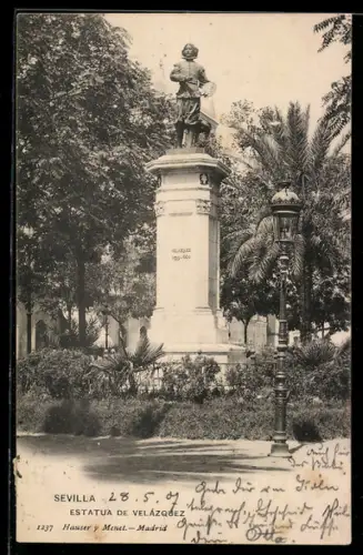 AK Sevilla, Estatua de Velázquez