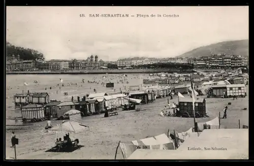 AK San-Sebastian, Playa de la Concha