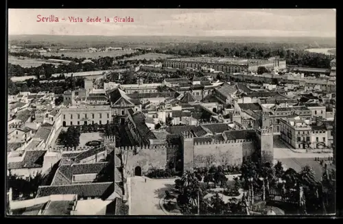 AK Sevilla, Vista desde la Giralda