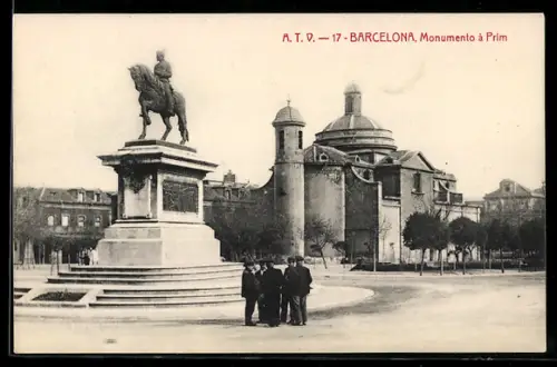AK Barcelona, Monumento a Prim
