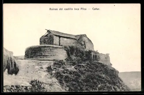 AK Canar, Ruinas del castillo Inca Pilca