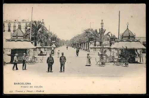 AK Barcelona, Paseo de Colón