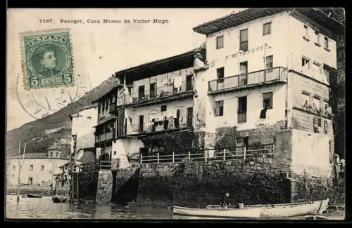 AK Pasages, Casa Museo de Victor Hugo