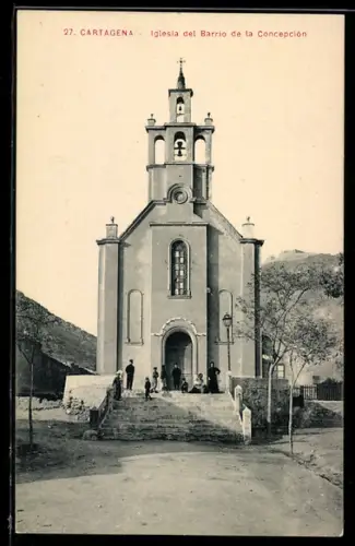 AK Cartagena, Iglesia del Barrio de la Concepción