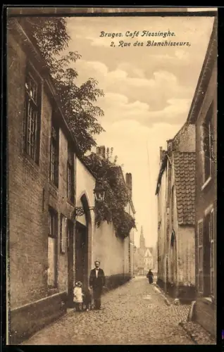 AK Bruges, Café Flessinghe, 2 Rue des Blanchisseurs