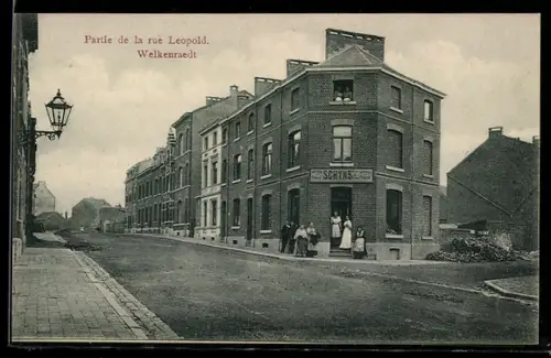 AK Welkenraedt, Partie de la rue Leopold, Schyns