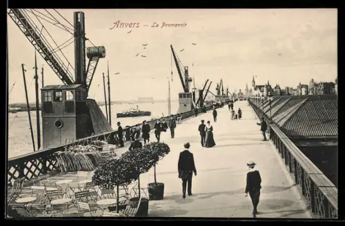 AK Anvers, Le Promenoir