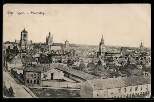 AK Ypres, Panorama