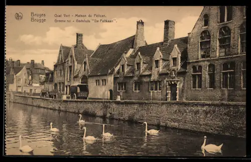 AK Bruges, Quai Vert, Maison du Pélican