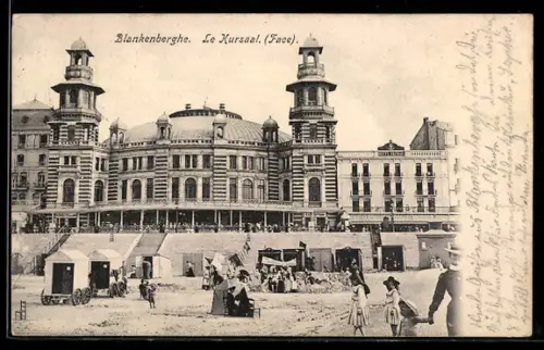 AK Blankenberghe, Le Kursaaal, Face