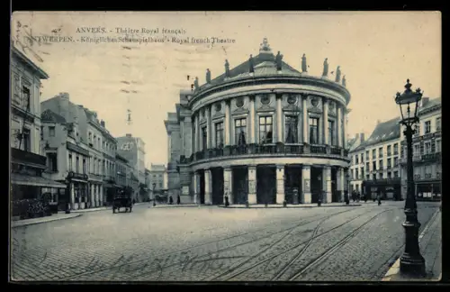 AK Anvers, Theatre Royal francais