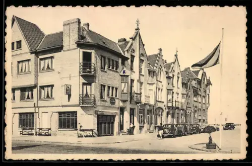 AK Oostduinkerke, Bains, Rue Général Trumelet Faber
