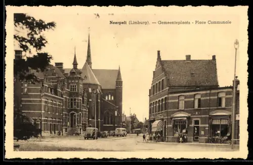 AK Neerpelt /Limburg, Gemeenteplats