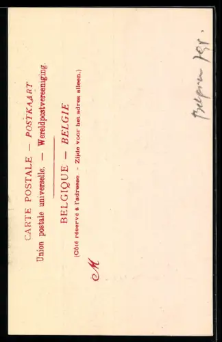 AK Anvers, La Rue Leys