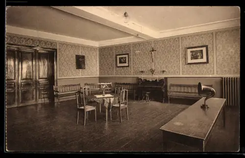 AK Eupen, Heidberg, Pensionnat des Soeurs Récollectines, Salle de récréation