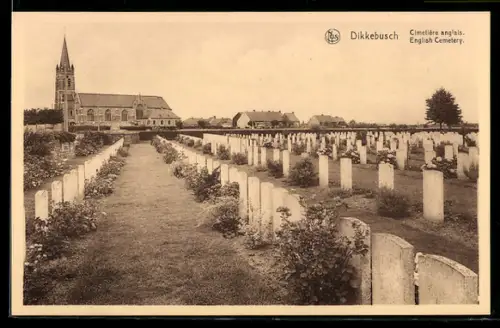AK Dikkebusch, Cimetière anglais