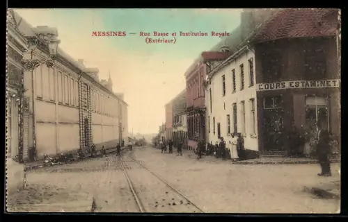 AK Messines, Rue Basse et Institution Royale