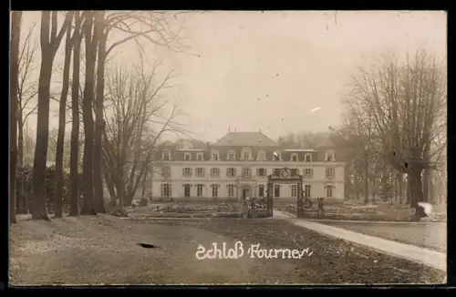 Foto-AK Fournes-en-Weppes, Le Château