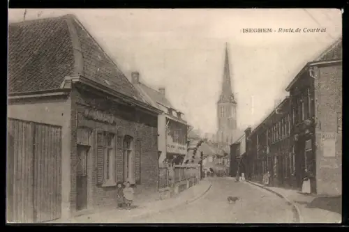 AK Iseghem, Route de Courtrai